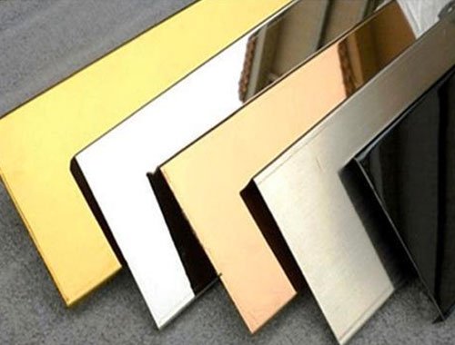 Gold, Rose Gold, Colored Stainless Steel Sheets